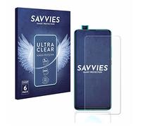 savvies Protection Ecran pour Xiaomi Poco F2 Pro (6 Pièces) - Film Protection Ultra Clair