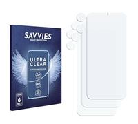 savvies Protection Ecran pour Xiaomi Redmi 15C (Avant+Caméra) (6 Pièces) - Film Protection Ultra Clair