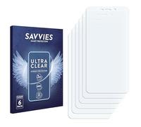 savvies Protection Ecran pour Xiaomi Redmi 4A (6 Pièces) - Film Protection Ultra Clair