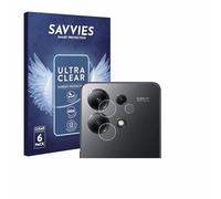 savvies Protection Ecran pour Xiaomi Redmi Note 13 (Caméra UNIQUEMENT) (6 Pièces) - Film Protection Ultra Clair