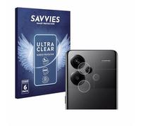 savvies Protection Ecran pour Xiaomi Redmi Note 13 Pro+ 5G (Caméra UNIQUEMENT) 6 Pièces - Film Protection Ultra Clair