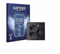 savvies Protection Ecran pour Xiaomi Redmi Note 14 (Caméra UNIQUEMENT) (6 Pièces) - Film Protection Ultra Clair