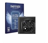 savvies Protection Ecran pour Xiaomi Redmi Note 14 Pro 4G (Caméra UNIQUEMENT) 18 Pièces - Film Protection Ultra Clair