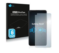 savvies Protection Ecran pour Xiaomi Redmi Note 9T 5G (6 Pièces) - Film Protection Ultra Clair