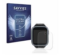 savvies Protection Ecran pour Xplora XGO3 / Kidzi/Let's Go (6 Pièces) - Film Protection Ultra Clair