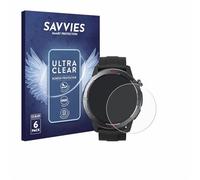 savvies Protection Ecran pour Zeblaze Stratos 3 Ultra 6 Pièces - Film Protection Ultra Clair