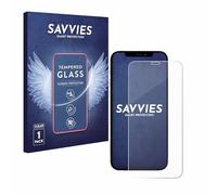 savvies Verre Trempé pour Apple iPhone 12/12 Pro Vitre Protection Ecran, Film Trempé de Verre, Dureté 9H