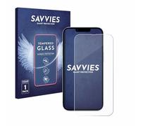savvies Verre Trempé pour Apple iPhone 14 Vitre Protection Ecran, Film Trempé de Verre, Dureté 9H