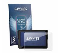 savvies Verre Trempé pour Carpuride W502T Pro 5" | 3 Pièces Clair Protection d'écran Made in Germany 9H Film Protecteur Film en Verre Anti-Rayures