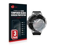 savvies Verre Trempé pour Casio Pro Trek Smart WSD-F20 (3 Pièces) Vitre Protection Ecran, Film Trempé de Verre, Dureté 9H