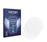 savvies Verre Trempé pour Casio Timeless Collection WS-1800 (3 Pièces) Vitre Protection Ecran, Film Trempé de Verre, Dureté 9H