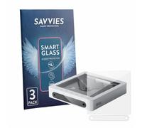 savvies Verre Trempé pour FiiO DM13 BT Skylight | 3 Pièces Clair Protection d'écran Made in Germany 9H Film Protecteur Film en Verre Anti-Rayures