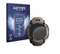savvies Verre Trempé pour Garmin Instinct 2X Solar Tactical Edition Vitre Protection Ecran, Film Trempé de Verre, Dureté 9H