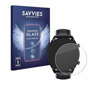 savvies Verre Trempé pour Huawei Watch GT 2 (46 mm) Vitre Protection Ecran, Film Trempé de Verre, Dureté 9H