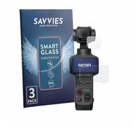 savvies Verre Trempé pour Insta360 Luna Pro | (Affichage + Lentille) 3 Pièces Clair Protection d'écran Made in Germany 9H Film Protecteur Film en Verre Anti-Rayures