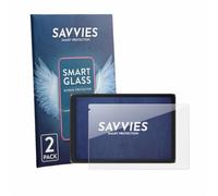 savvies Verre Trempé pour Laptok Tablet 10.1" | 2 Pièces Clair Protection d'écran Made in Germany 9H Film Protecteur Film en Verre Anti-Rayures