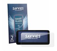 savvies Verre Trempé pour Mercedes-Benz V-Class W447 2019-2024 MBUX 10.25" | 2 Pièces Clair Protection d'écran Made in Germany 9H Film Protecteur Film en Verre Anti-Rayures