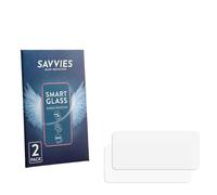 savvies Verre Trempé pour Mercedes-Benz V-Klasse V 300 2022 | 2 Pièces Clair Protection d'écran Made in Germany 9H Film Protecteur Film en Verre Anti-Rayures
