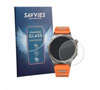 savvies Verre Trempé pour Oppo Watch X3 Vitre Protection Ecran, Film Trempé de Verre, Dureté 9H