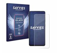 savvies Verre Trempé pour Samsung Galaxy A52s 5G (3 Pièces) Vitre Protection Ecran, Film Trempé de Verre, Dureté 9H