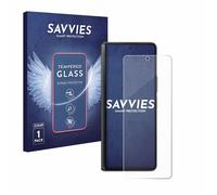 Savvies Verre Trempé pour Samsung Galaxy Z Fold 5 Vitre Protection Ecran, Film Trempé de Verre, Dureté 9H