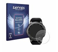 savvies Verre Trempé pour Samsung Gear S3 Frontier / S3 Classic Vitre Protection Ecran, Film Trempé de Verre, Dureté 9H