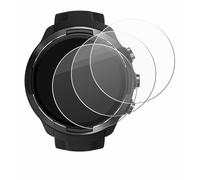 savvies Verre Trempé pour Suunto 9 (3 Pièces) Vitre Protection Ecran, Film Trempé de Verre, Dureté 9H