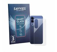 savvies Verre Trempé pour Vivo V70 FE | (Arrière) 3 Pièces Clair Protection d'écran Made in Germany 9H Film Protecteur Film en Verre Anti-Rayures