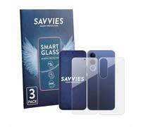 savvies Verre Trempé pour Vivo V70 FE | (Avant+Arrière) 3 Pièces Clair Protection d'écran Made in Germany 9H Film Protecteur Film en Verre Anti-Rayures