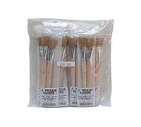 Savy 1722008 Lot de 2 Pinceaux raccord pure soie sous pochette n°8/12