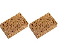 SAVY Éponge végétale Gros travaux 140x90x60, Taille Unique. (Lot de 2)