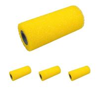 SAVY Manchon crepi grain fin larg.180mm, Jaune (Lot de 4)