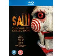 Saw 1 7 Re Sleeve (Box Set) [Edizione: Regno Unito] [Blu-Ray] [Import]