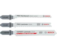 Bosch Kit de lames pour scie sauteuse 2607011947, par laminage, 15 pièces, 1 pc(s)