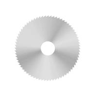 Saw Blade Slitting Circular MIlling Cutting Tool Slot Machining Carbide HSS TiN Black Coating 40 60 63 75 Metal Steel(Carbide,60mm,1.5mm)