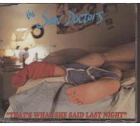 SAW DOCTORS - THAT'S WHAT SHE SAID LAST NIGHT CD UK SOLID 1991