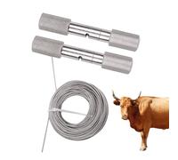 Saw En Fil De Déhorlage - Corne De Chèvre En Acier Inoxydable Scie À Main, Outil De Chaîne Avec Poignées, Dispositif De Coupe Portable | Convient Pour Le Bétail Jardin De Jardin De Pique-nique De Rand
