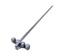 Saw Guide For Circular Saw - Precision Measurements Tool, 70cm Stainless Steel Track, Universal Construction Workshop Hardware, 600g Steel Body | Carpentry Aid For Furniture & Framing