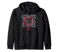 Saw I Want to Play a Game Saw Blade Horror Movie Sweat à Capuche