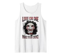 Saw Live Or Die Make Your Choice Billy Horror Movie Débardeur