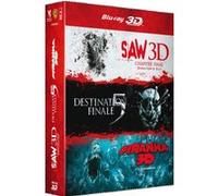 Saw VII : Chapitre final - Destination finale 5 - Piranha Coffret Combo Blu-Ray 3D E