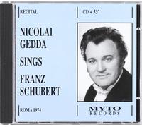 SAWALLISCH WOLFGANG (piano) - Nicolai Gedda, Ténor