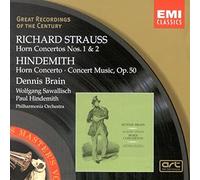 Sawallisch, Wolfgang - Strauss R. - Concertos pour cor 1 & 2 / Hindemith - Concerto pour cor