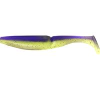 SAWAMURA Leurre Souple One Up Shad 5 139 Purple Chart Pepper - 10.6cm - 13g - One UP 5 139