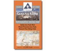 Sawatch Range South 1:52k | Outdoor Trail Maps LLC