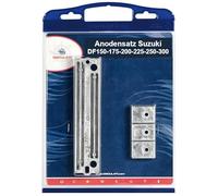 SAWESTO Suzuki DF150-DF175-DF200-DF225-DF250-DF300 Kit d'anodes Zinc - Aluminium-Magnésium