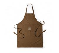 Sawfish Tablier de travail personnalisé en coton et polyester avec double poche avant - Sangle de cou réglable