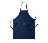 Sawfish Tablier de travail personnalisé en coton et polyester avec double poche avant - Sangle de cou réglable