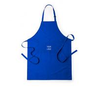 Sawfish Tablier de travail personnalisé en coton et polyester avec double poche avant - Sangle de cou réglable