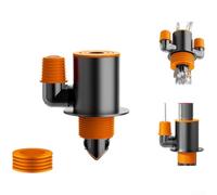 Sawhamale Adaptateur en T de vidange de machine à laver en acier inoxydable avec joint anti-odeur et anti-débordement en forme de Y pour raccord de tuyau de vidange de sol, gris (A)